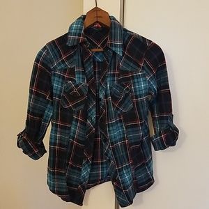 Quarter-sleeve Flannel